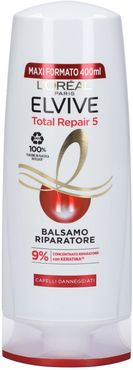 L'Oréal Paris Balsamo Elvive Total Repair 5, Per Capelli Danneggiati, 400 ml