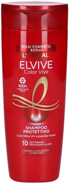 L'Oréal Paris Shampoo Elvive Color-Vive, Per Capelli Colorati o con Mèches, 400 ml