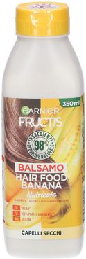 Balsamo Nutriente Fructis Hair Food, Balsamo nutriente alla banana per capelli secchi, 350 ml