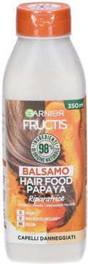 Balsamo Riparatore Fructis Hair Food, Balsamo riparatore alla papaya per capelli danneggiati, 350 ml