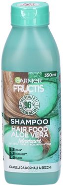 Shampoo Idratante Fructis Hair Food, Shampoo idratante all'aloe per capelli disidratati, 350 ml