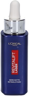 L'Oréal Paris Siero Notte Revitalift Laser X3, Azione Antirughe Anti-Età con Retinolo Puro, 30 ml