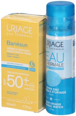Uriage Bariesun Crema SPF 50+ con Uriage Eau Thermale D'uriage