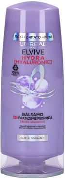 L'Oréal Paris Elvive Balsamo con Acido Ialuronico 72H Idratazione Profonda Hydra Hyaluronic 400 ml