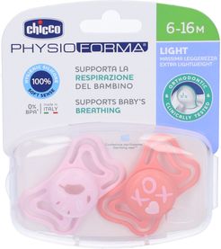 Chicco Physioforma Light Succhietto Rosa 6-16 Mesi