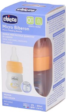 Chicco Micro Biberon 60 Ml Silicone 0M+ Uni