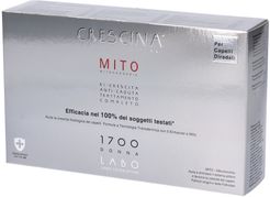 CRESCINA® Transdermic Isole Follicolari + Anti-Caduta MITO Trattamento 1700 Donna 10 + 10 Fiale