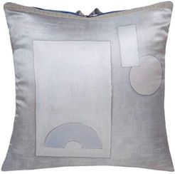 Silk Print Pillow Balance Study No 2