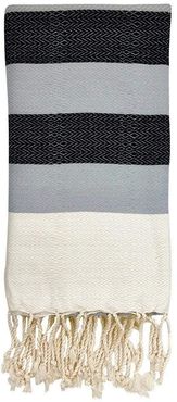 Plush Stripe Turkish Towel