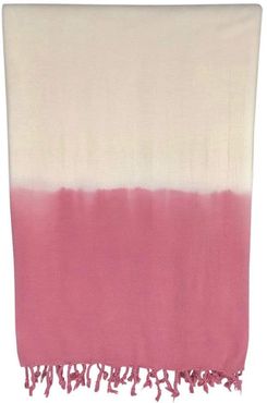 Dip Dye Rose Turkish Beach Towel