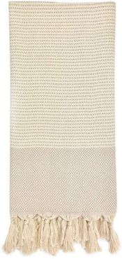 Diamond Stripe Turkish Towel