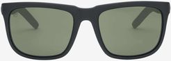 Knoxville Sport Sunglasses - Matte Black Frame - Grey Lens - Asian Fit