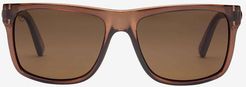 Swingarm Sunglasses - Gloss Mono Bronze Frame - Polarized Bronze Lens