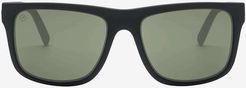 Swingarm XL Sunglasses - Matte Black Frame - Grey Lens