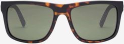 Swingarm XL Sunglasses - Tort Burst Frame - Grey Polarized Lens