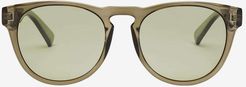 Nashville XL Sunglasses - Gloss Olive Frame - Vintage Green Lens