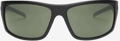 Tech One XL Sport Sunglasses - Matte Black Frame - Grey Polarized Lens