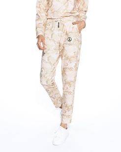 Nicole Miller Camouflage Jogger Pants | Cotton | Size Extra Large