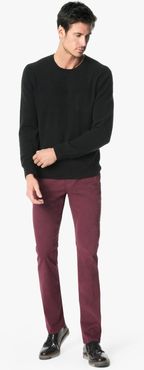 Joe's Jeans The Brixton Straight + Narrow Men's Jeans in Vintage Wine/Red | Size 42 | Cotton/Elastane