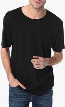 Joe's Jeans Engineered T-Shirt Men's in Matte Black | Size 2XL | Cotton