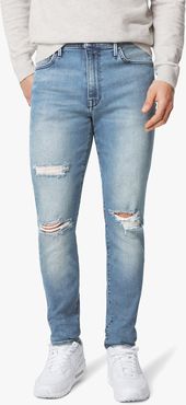 Joe's Jeans The Dean Slim + Tapered Men's Jeans in Hassted/Light Indigo | Size 42 | Cotton/Spandex/Polyester
