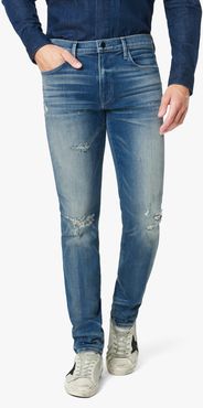 Joe's Jeans The Asher Slim Fit Men's Jeans in Jacobs/Light Indigo | Size 42 | Cotton/Polyester/Elastane