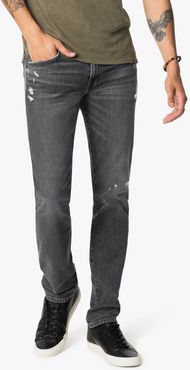 Joe's Jeans The Asher Slim Fit Men's Jeans in Wolfgang/Black | Size 42 | Cotton/Elastane