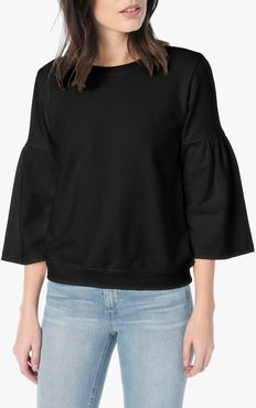 Joe's Jeans Dania Sweatshirt Women's in Black | Size Large