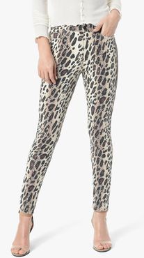 Joe's Jeans The Charlie Ankle High Rise Skinny Ankle Women's Jeans in Hybrid Tan/Prints | Size 34 | Cotton/Polyester/Rayon