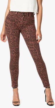 Joe's Jeans The Charlie Ankle High Rise Skinny Ankle Women's Jeans in Twstd Lpd-Sequoia/Prints | Size 34 | Cotton/Polyester/Rayo