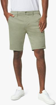 Joe's Jeans Brixton Trouser Short Straight + Narrow Trouser Short Men's in Seagrass/Green | Size 42 | Cotton/Elastane