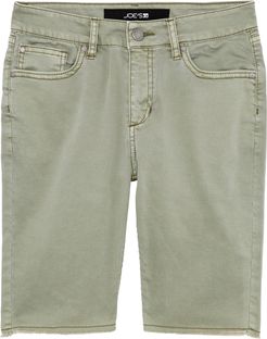 Joe's Jeans Stretch Sateen Short (Little Boys) in Moss/Green | Size 7 | Cotton/Spandex