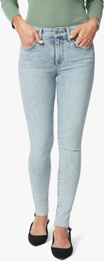Joe's Jeans The Icon Mid-Rise Skinny Ankle Women's Jeans in Cowgirl/Light Indigo | Size 34 | Cotton/Polyester/Elastane