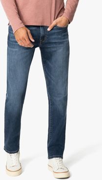 Joe's Jeans The Brixton Straight + Narrow Men's Jeans in Bradlee/Medium Indigo | Size 44 | Cotton/Spandex