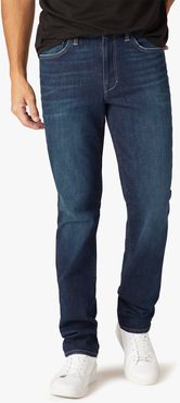 Joe's Jeans The Brixton Straight + Narrow Men's Jeans in Knoll/Dark Indigo | Size 45 | Cotton/Elastane