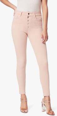 Joe's Jeans The Charlie High Rise Skinny Ankle Women's Jeans in Petal/Red | Size 34 | Cotton/Elastane