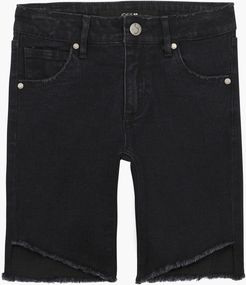 Joe's Jeans High Rise Angled (Big Girls) Women's Jeans in Black | Size 16 | Cotton/Spandex/Viscose
