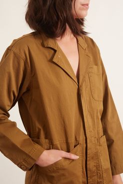 Standard Cotton Jumpsuit in Hickory
