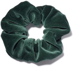 Velvet Scrunchie in Emerald