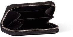 Henri Wallet in Noir Silver Lambskin