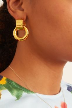 Piazza Earrings in Gold