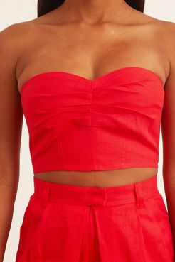 Thea Top in Red