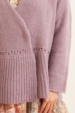 Seward Cardigan in Lavender