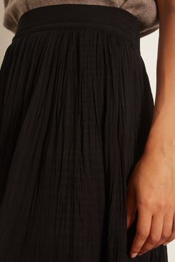 Short Venitian Skirt in Black