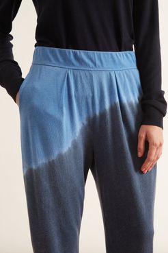 Signature Jersey Easy Pant in Sky Tie Dye