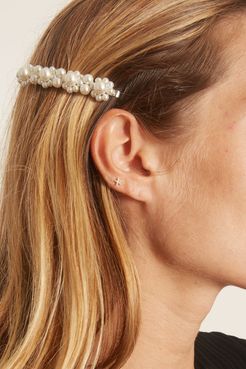Flower Hair Clip in Pearl