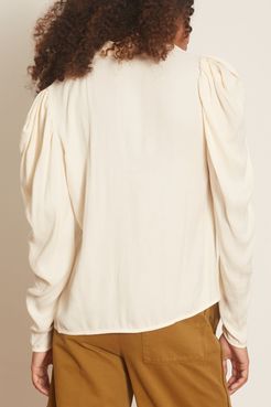 Ivy Blouse in Blanc
