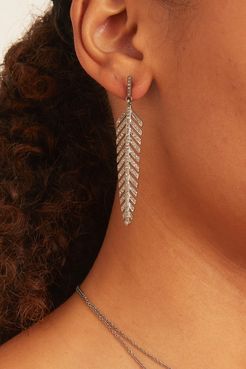 Feather Earrings in Sterling Silver