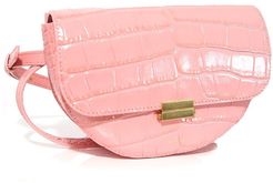 Anna Big Croco Belt Bag in Blossom
