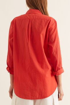 Beau Shirt in Sunset Red